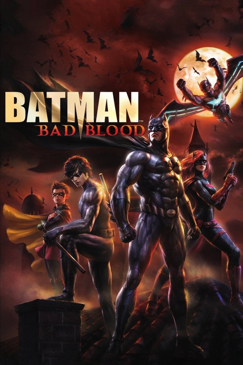Poster for the movie "Batman: Bad Blood"