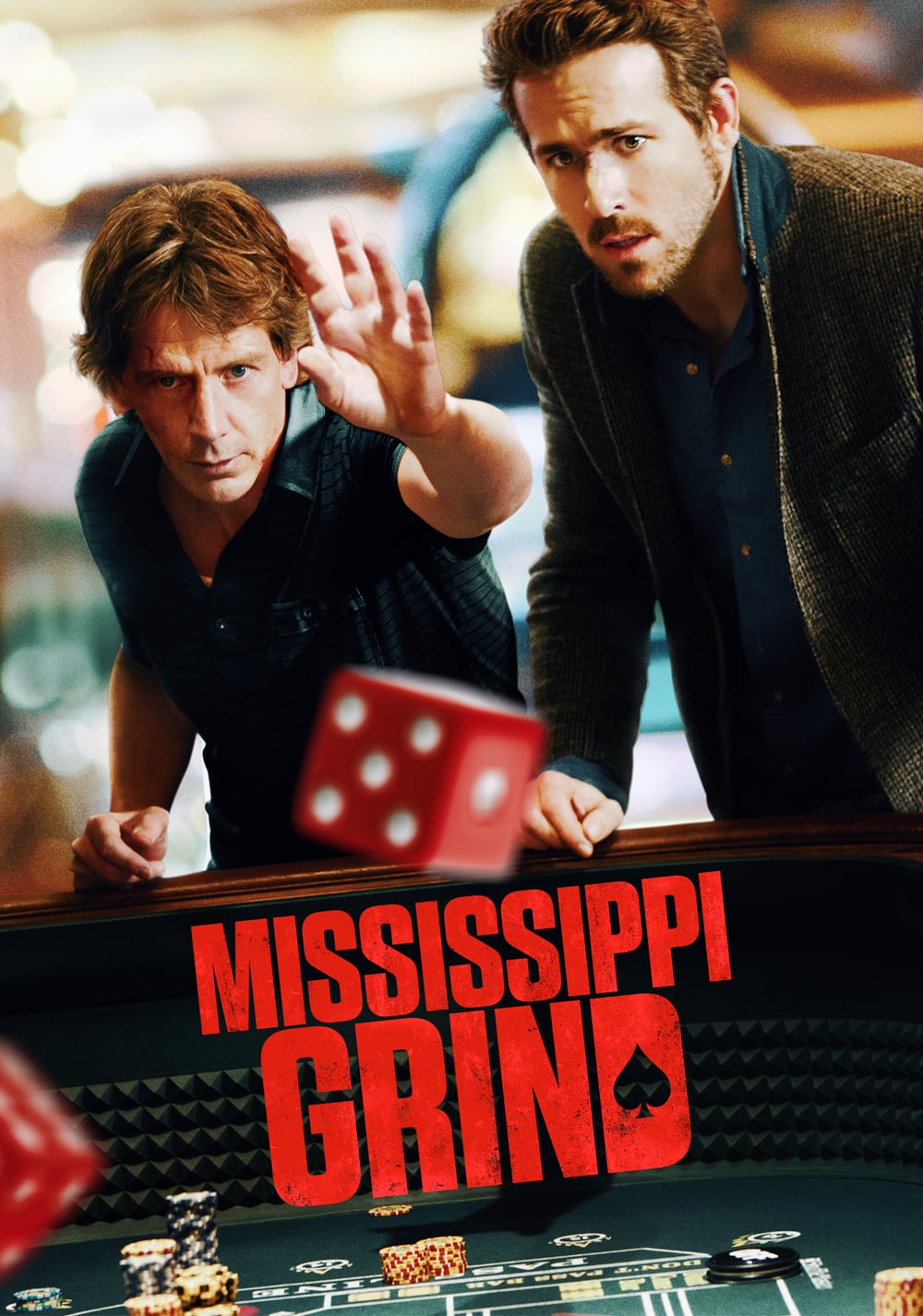 Poster for the movie "Mississippi Grind"
