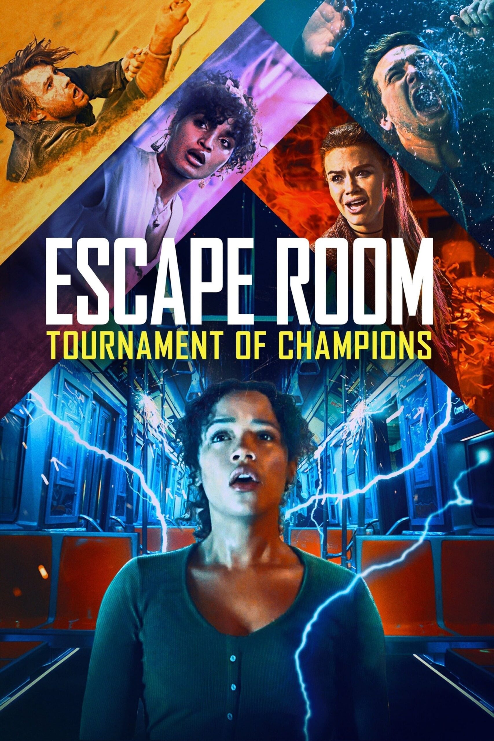 Poster for the movie "Escape Room: Tournament of Champions"